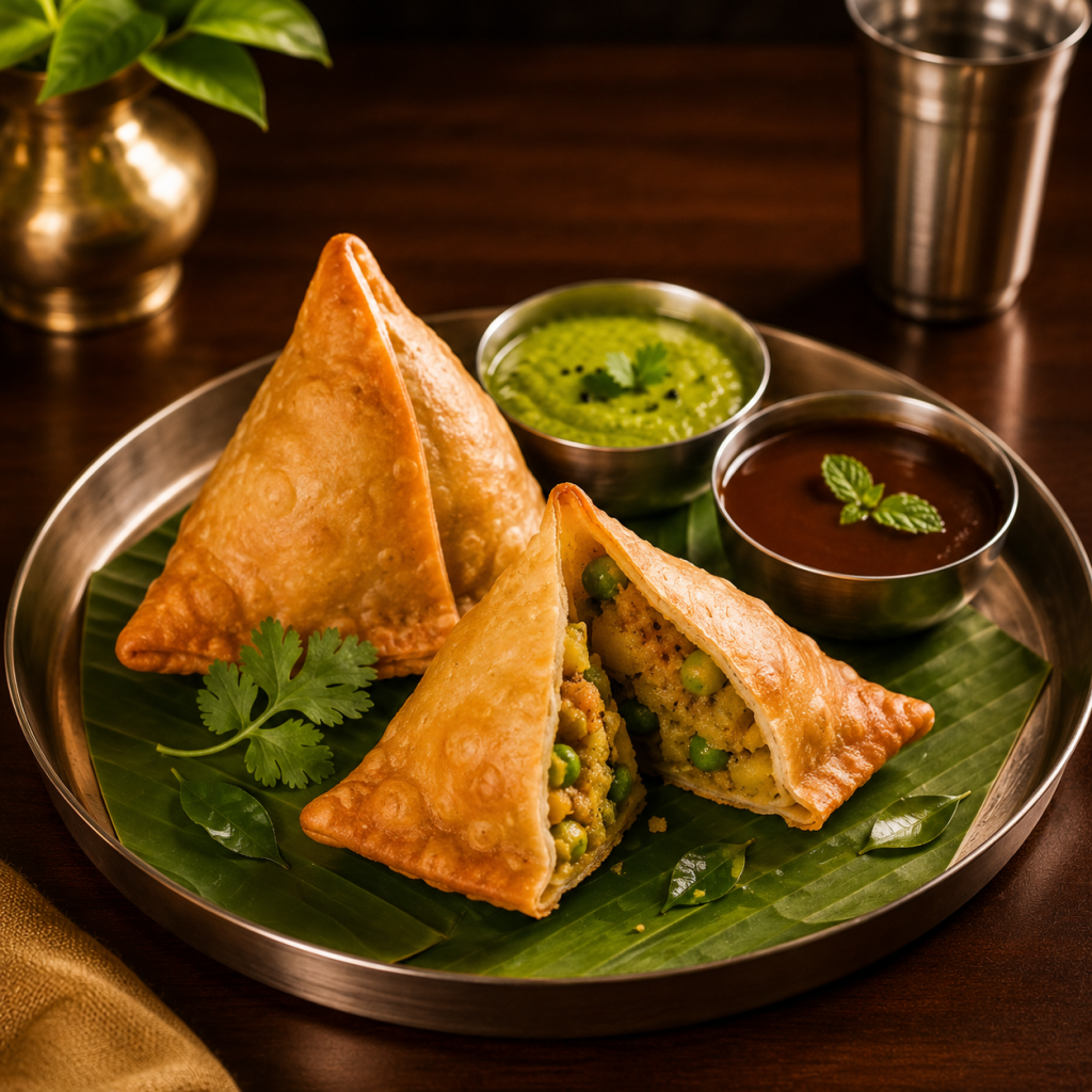 vegetable samosas